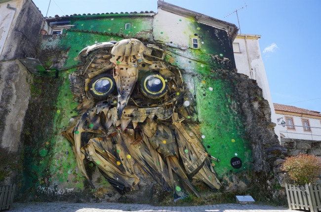 street art in Portugal, Covilhã, the capital of street art in Portugal