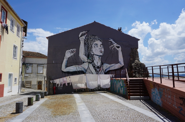 street art in Portugal, Covilhã, the capital of street art in Portugal