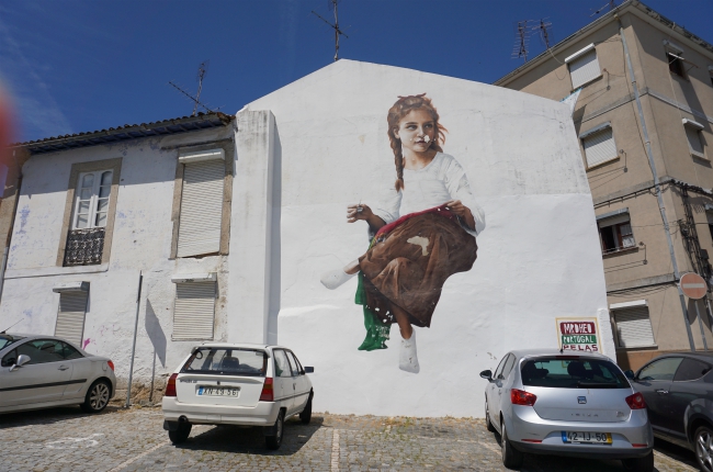 street art in Portugal, Covilhã, the capital of street art in Portugal